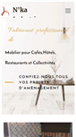 Mobile Screenshot of nkaindustrie.com